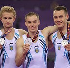 Спортивні гімнасти України – срібні призери І Європейських ігор
