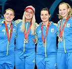 Українські шаблістки – срібні призерки чемпіонату Європи