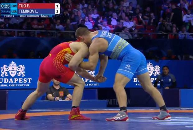 На чемпіонаті світу борець Ленур Теміров здобув «бронзу» На чемпіонаті світу борець Ленур Теміров здобув «бронзу»