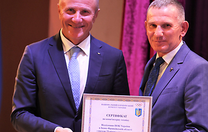 Сергій Бубка привітав Олімпійську родину Прикарпаття з 25-річчям