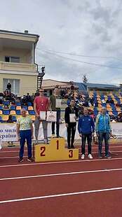 На Хмельниччині проведено легкоатлетичні змагання на честь Олімпійських чемпіонів