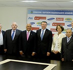 Sergey Bubka met with the leaders of International and European hockey federations