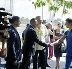Sergey Bubka visited Main Ukrainian Olympic Training Center 